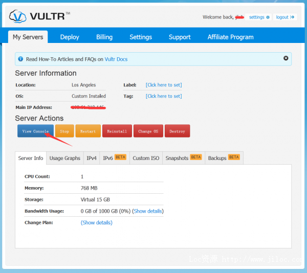Vultr自定义镜像ISO 安装2003/XP系统图文教程