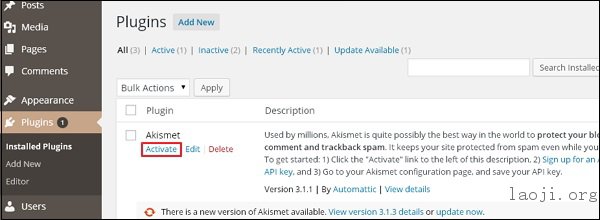 WordPress Spam Protection