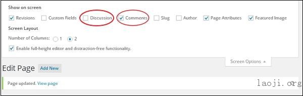 WordPress Add Comments