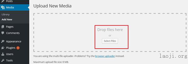 WordPress Add Media
